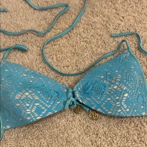 Luli fama Delicia coral Medium M bikini top